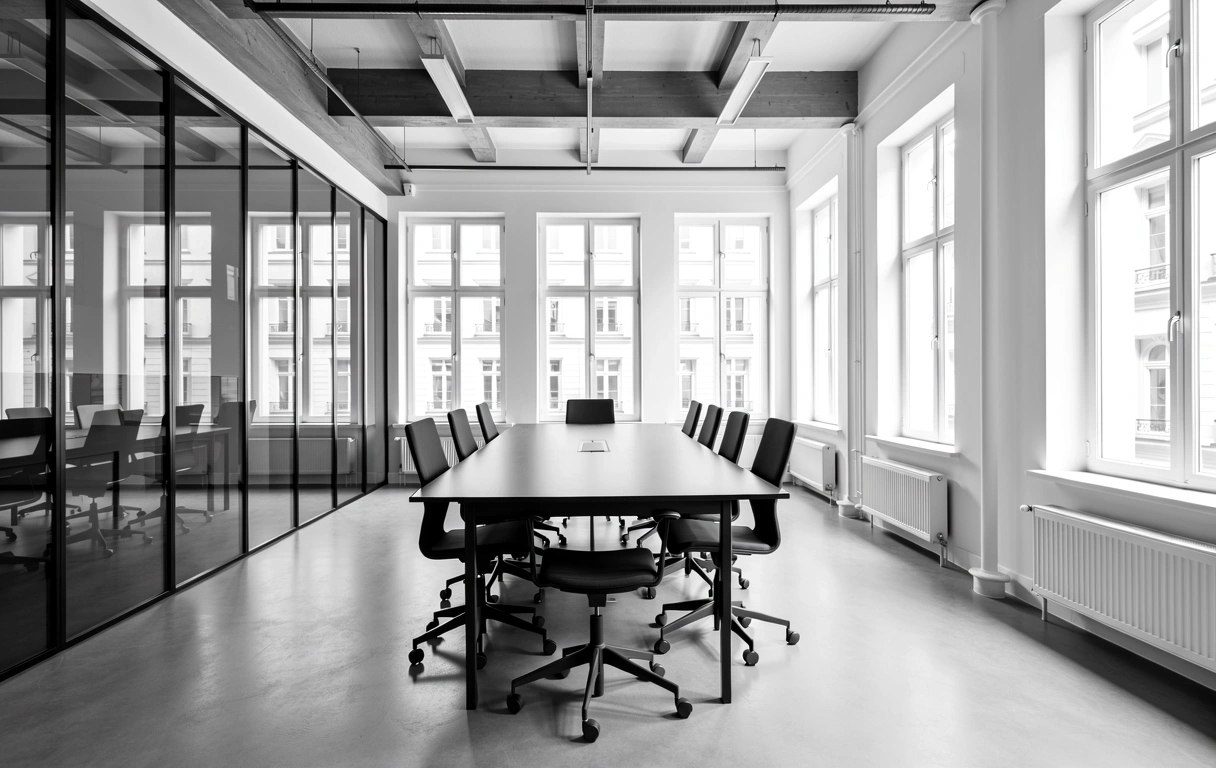 Salle de réunion moderne